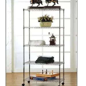 5단 이동식 메탈선반 메탈랙750 철제수납 가성비 좋은 실용적인 튼튼한