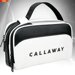 캘러웨이 26년 TT 맥스 투웨이 파우치 (화이트블랙)