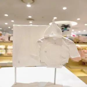 [오가닉맘] 유아 달별미니배내수트 속싸보 2종세트 (MLSNBS04A)