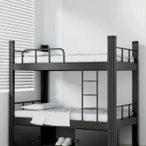 학생 기숙자 2층 기숙사 어른 철재 이층침대 조립식 싱글 벙커