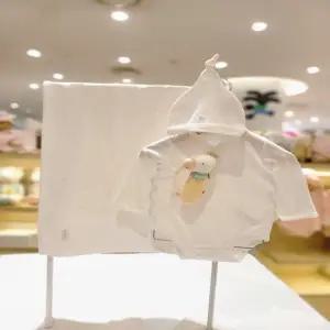 [오가닉맘] 유아 달별미니배내수트 속싸보 딸랑이 세트(1) (MLSNBS049A)