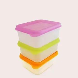 전자레인지 사용가능 실리콘 밀폐용기 이유식 보관통 lqY6+5cAE