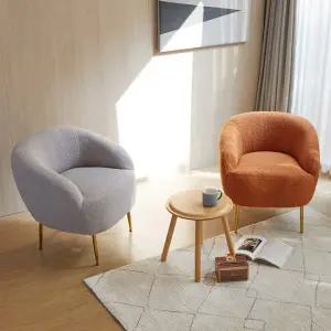 베스트리빙 몽블 양털 부클레 패브릭 안락 1인용 소파/쇼파