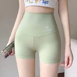 여성 하이웨스트 요가 운동 레깅스 반바지