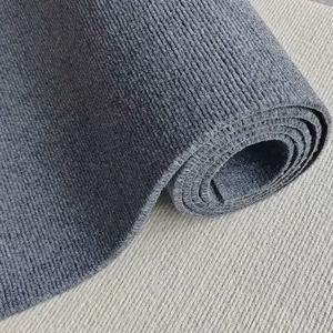 사무실용 카페트 바닥재 롤 그레이 두꺼운 전시장 6 7mm 호텔 대형사이즈 장판 플러시 인테리어