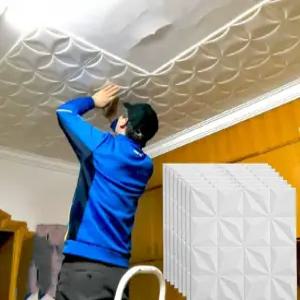 욕실 천장 시트지 벽지 화장실 스티커 셀프 방수 천정