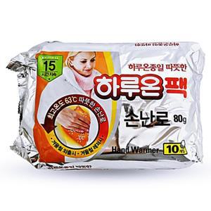 [2개구성] 손난로10매입 핫팩 포켓용 교실 학교 학원 8987 LWFG020N