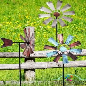 두더지퇴치바람개비 대형 정원인테리어 테라스 조형물 공원 소품 풍차 원예