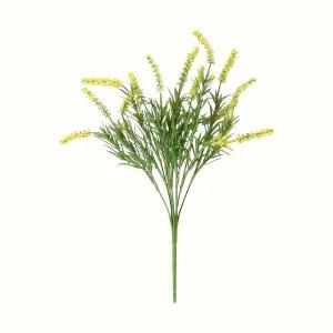 라벤더 조화 옐로우 인테리어용 보라색 꽃 장식 공예 실내 디자인 플라워 화환 허브 홈세팅