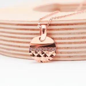 14k 서클 컷팅 목걸이 OPNIN0555-1