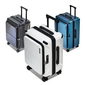 [빅터]BT 로든 캐리어 20인치(전면오픈, PC, 확장바디, 더블휠, 안티스크레치, TSA락)