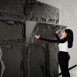 벽돌 타일 화강암 인테리어 인조 대리석 외벽 장식 다이아몬드 인공 얇은 스톤 외장