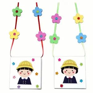 입학 사탕 꽃목걸이 5인용 졸업 간식 리본 장식 취향 소품 꽃다발 기념품 행사 용품 손편지