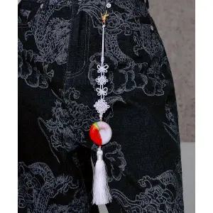 티엠쓰리 TM3 저승사탕 옥춘 매화 매듭 노리개 화이트 1944927