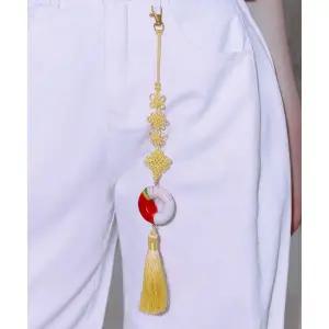 티엠쓰리 TM3 저승사탕 옥춘 매화 매듭 노리개 노랑 1944935