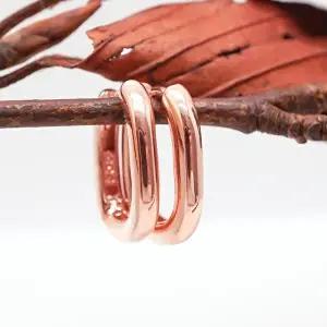 [오팔하우스]14k 타원형 원터치 귀걸이 OPNIE2194-1