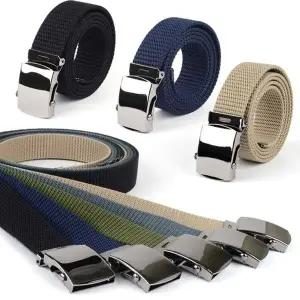 빅사이즈 군용 버클 혁띠 남성 작업복 혁대 남자 벨트 (KYR-WA25C48)