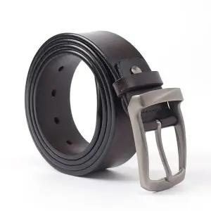 워크맨 핀버클 소가죽 벨트 K2 다크브라운 슈트벨트 (KYR-WC276CC)