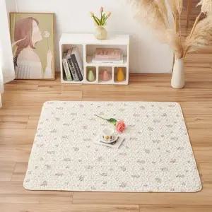 세탁 가능한 대형 러그 카페트 미끄럼 방지 거실 매트