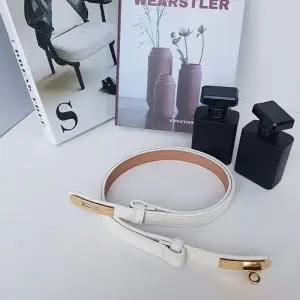 여자 소가죽 슬림 허리띠 원피스 전용 얇은 벨트