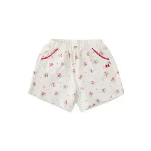 밍크뮤ch 레드쁘띠플라워피케팬츠돌유아베이비어린이유치원룩 (3631541208)