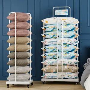 U자형 목베개 방석 베개 쿠션 거치대 진열 쇼케이스 진열대 행거 수납