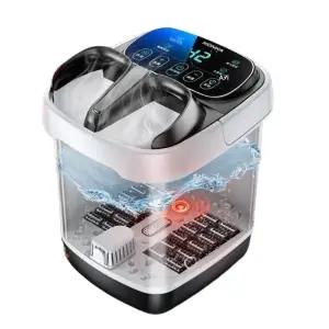 발바닥 지압판 습식 소금물 각질제거 깊은 이온족욕기 족욕기 자동가온발찌