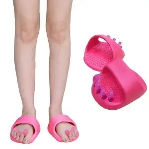 다리교정 발마사지 실내슬리퍼 1켤레 아치지압 족저근막 혈액순환 홈트레이닝