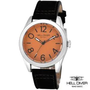 [헬다이버][한국본사정품] SB2C-006OR 가죽밴드 남성시계