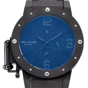 [헬다이버][한국본사정품] SB2C-1002MBK 메탈밴드 남성시계