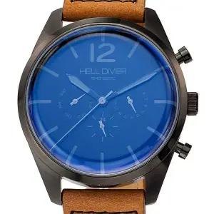 [헬다이버][한국본사정품] SB2C-2001BK 가죽밴드 남성시계