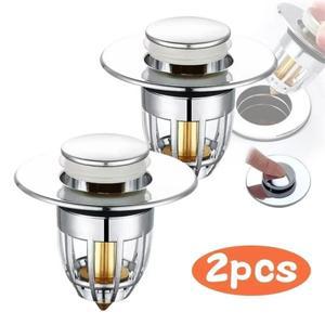 범용 세면기 물 헤드 누출 스토퍼 팝업 욕실 싱크대 바운스 대야 배수 필터 헤어 캐처 목욕