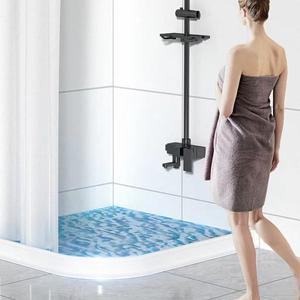 자가 접착 실리콘 방수 스트립 구부릴 수  욕실 문 세탁기 샤워 댐