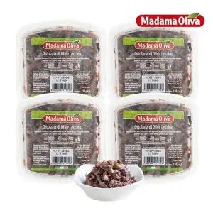 [보라티알] 마다마 냉장 블랙레치노 올리브 샐러드 150g x 4개