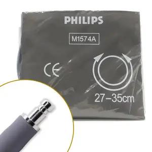 PHILIPS 환자감시모니터 NIBP 혈압측정용 커프 M1574A (성인용27-35cm) - 바이오넷MEK 호환
