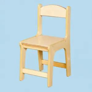 H74-3 원목 초등학생 의자 1 3학년 어린이용 자작합판 다리 나무 학습용