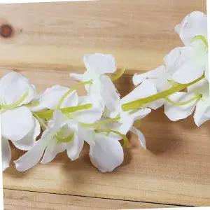 넝굴 조화 인테리어 꽃장식 화이트 넝쿨 실내 장식용 플라워 가짜 꽃 줄기
