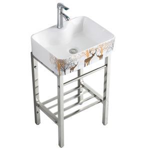 마당 세면대 차고 손세면대 아트 화장실 긴다리 소형 입주분 베란다 아트스톤 도기 수돗가