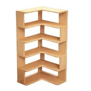 틈새 책장 코너형 원목 서재 수납장 ㄱ자 우드 사무실 모서리 북셀프 서재가구