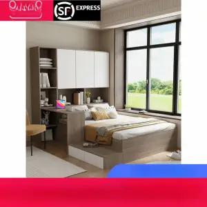 다다미 원목 수납형 침대 프레임 책장 서랍형 멀티 수납침대