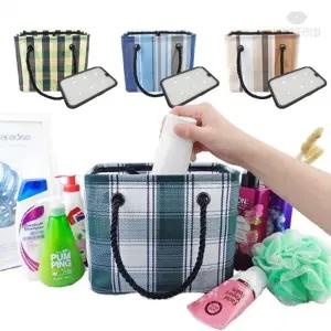 뷰레이터닷컴 더블체크 물빠지는 목욕가방 스파백 사우나 목욕탕 샤워 물빠짐 가방