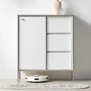 지베스 시엘 800 서랍 미드센츄리 슬라이딩 슬림 틈새 수납장