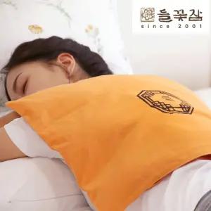 들꽃잠 대형 온열 찜질팩 어깨 허리 등 가슴 골반 배 복부 목 손목 발목 전신 팥 황토 임산부