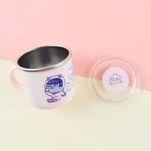 [보리보리/릴팡]릴팡 카카오프렌즈 BFF 안전핸들논슬립뚜껑스텐컵(어피치) / KF6598