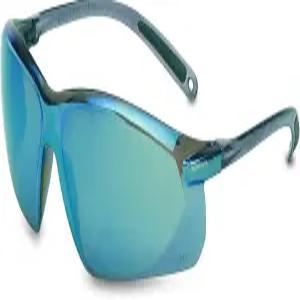 하니웰 유벡스 바이 A703 시리즈 세이프티 웨어 블루 미러 렌즈 긁힘 방지 하드코트 포함