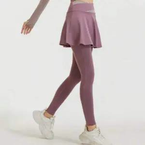 다용도 치마 일체형 여성 레깅스 스포츠 필라폴 웨어 폴웨어