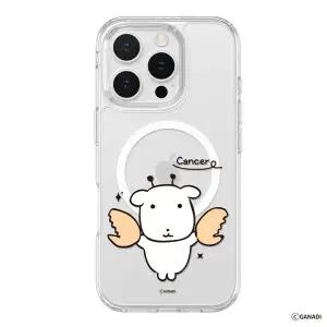 가나디 아이폰 15  프로 맥스 퓨어쉴드 맥세이프 별자리 디자인 투명 범퍼 케이스