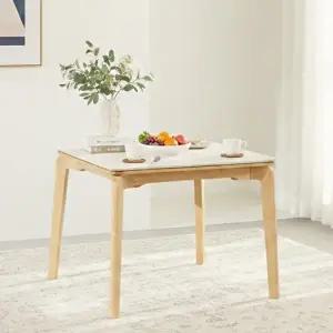 [텐스페이스]보루네오 조금낮은 800식탁 2인책상테이블 단독 BTR6033R (착불)