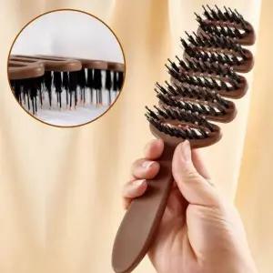 (옵션 단품)헤어 볼륨 머리빗 드라이빗 두피관리 엉킴방지 여행용