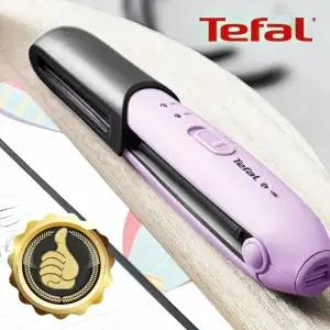 ( )테팔 스트레이트 웨이브 휴대용 여행용 무선 고데기 뿌리볼륨 앞머리 뽕